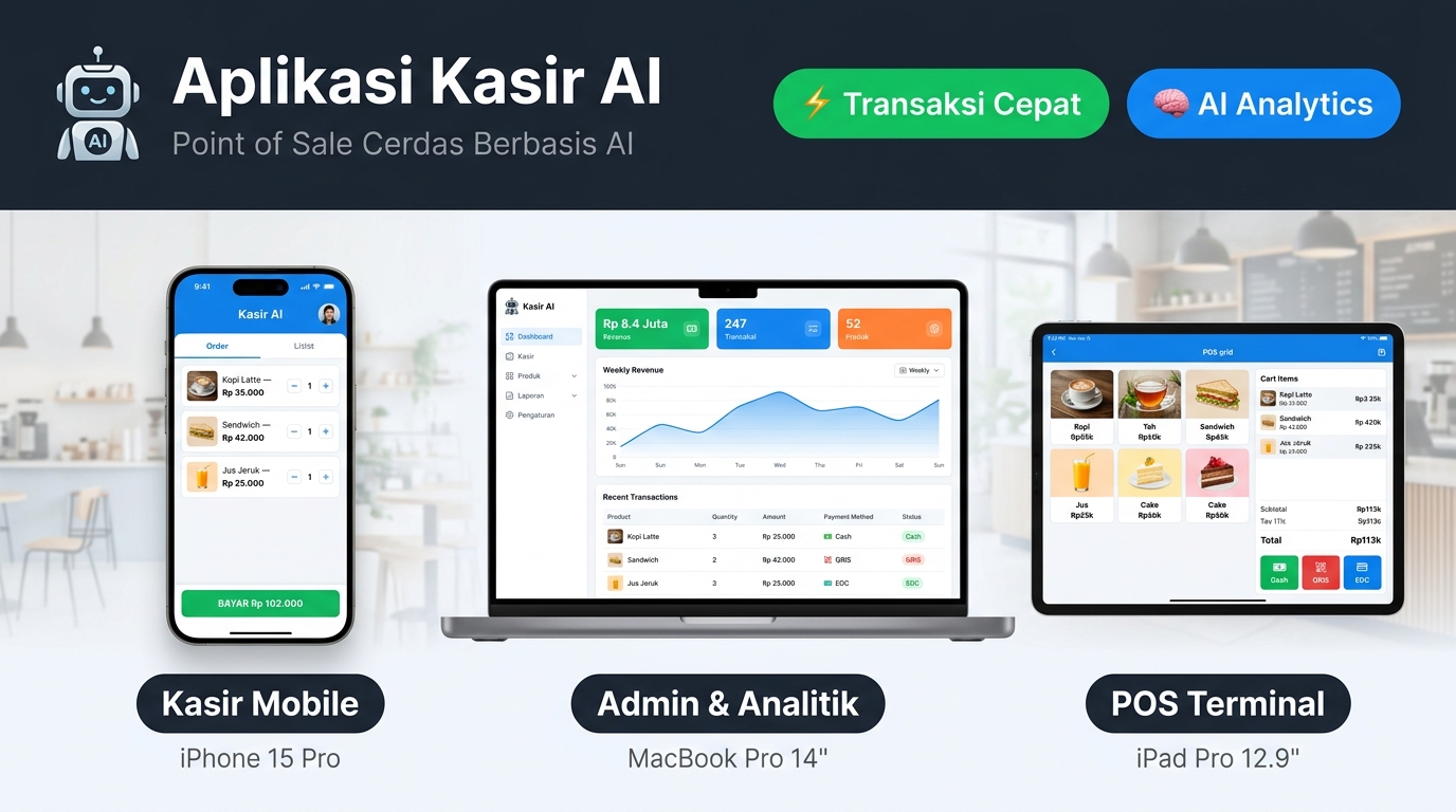 Aplikasi Kasir AI — Point of Sale Cerdas Berbasis Kecerdasan Buatan